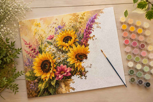 Floral Paint by Numbers: Flower and Botanical Kits for the US