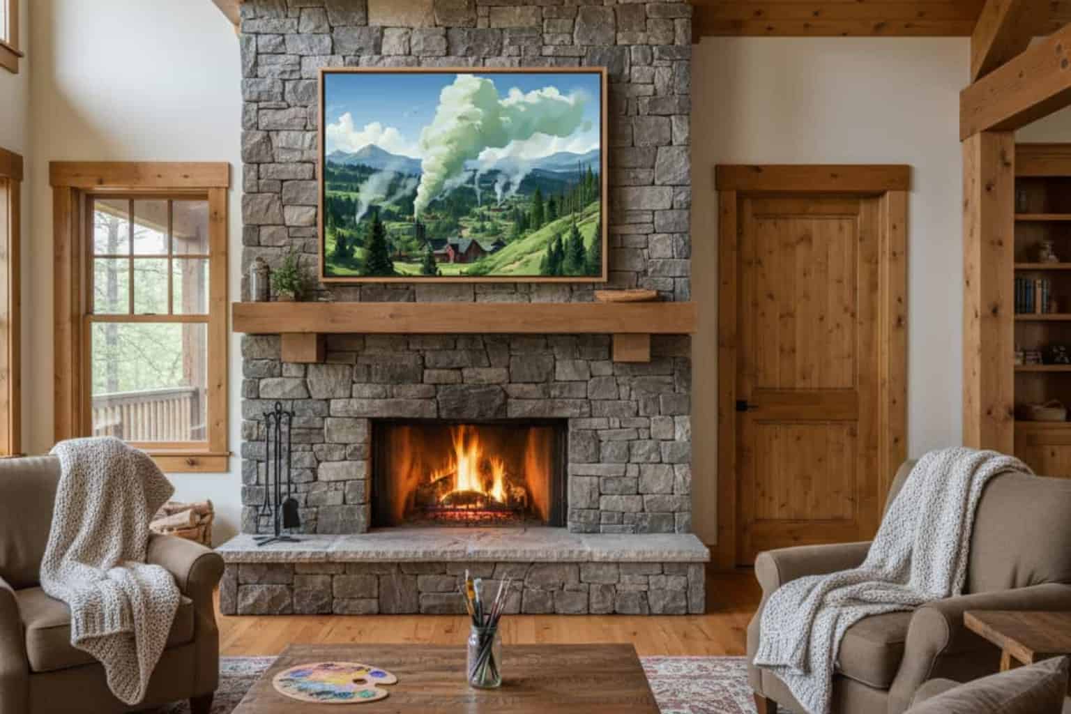 Mountain Valley Paint by Numbers Kit